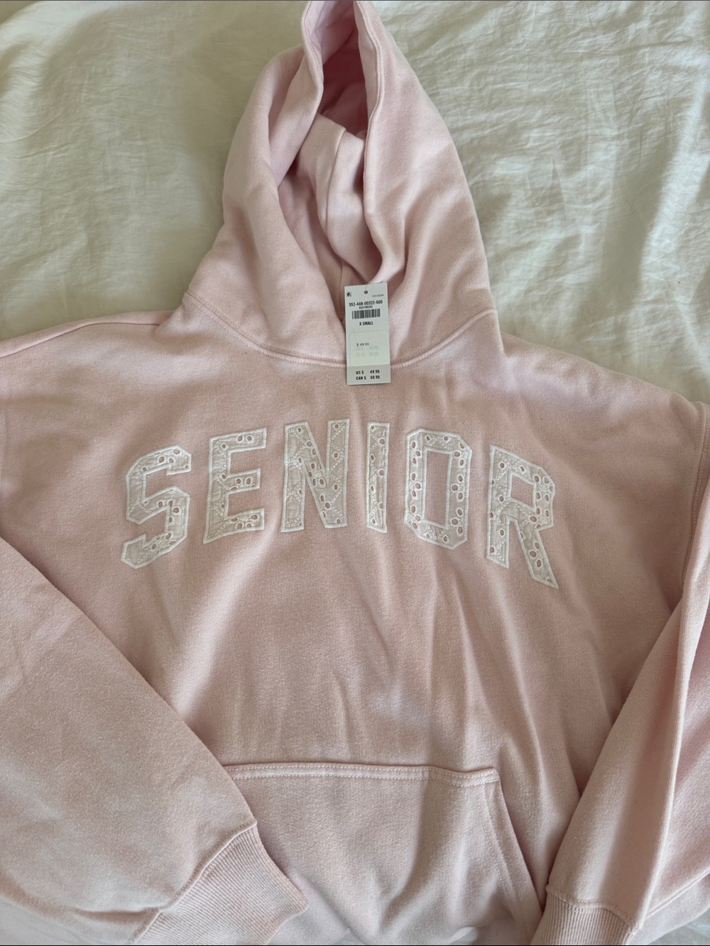 Hollister  "Senior" Pullover Hoodie - Soft